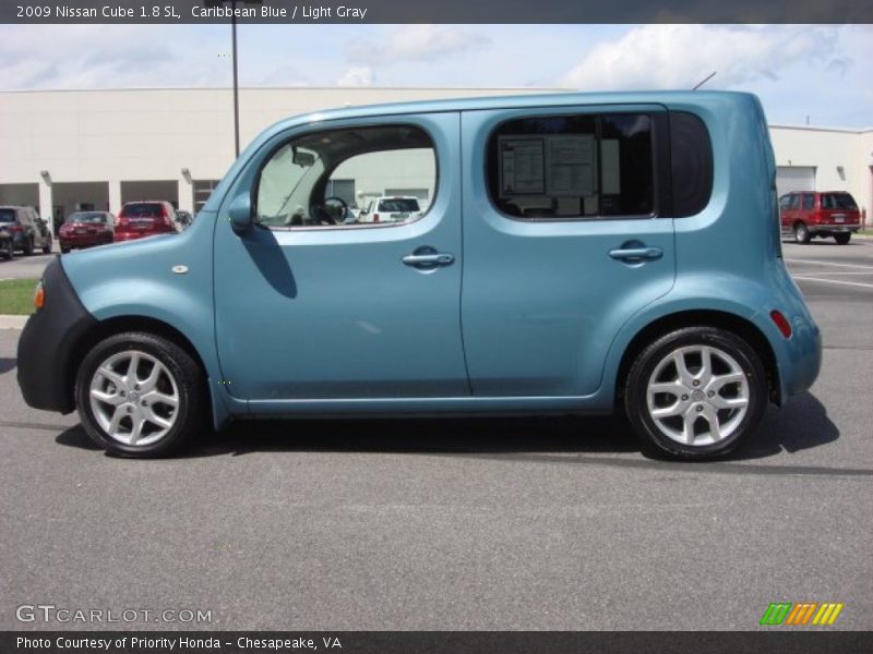 Caribbean Blue / Light Gray 2009 Nissan Cube 1.8 SL