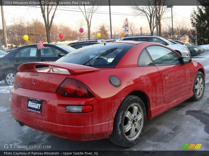 Saronno Red / Black 2001 Mitsubishi Eclipse GT Coupe