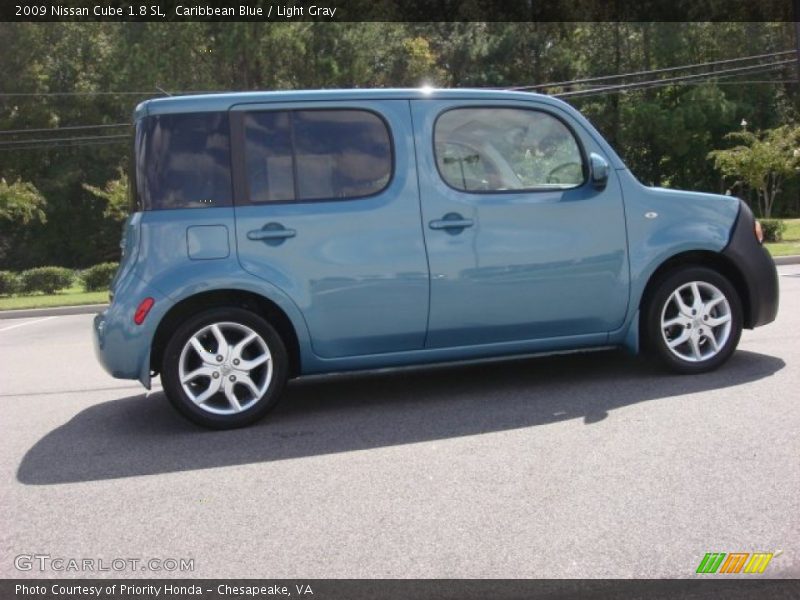 Caribbean Blue / Light Gray 2009 Nissan Cube 1.8 SL