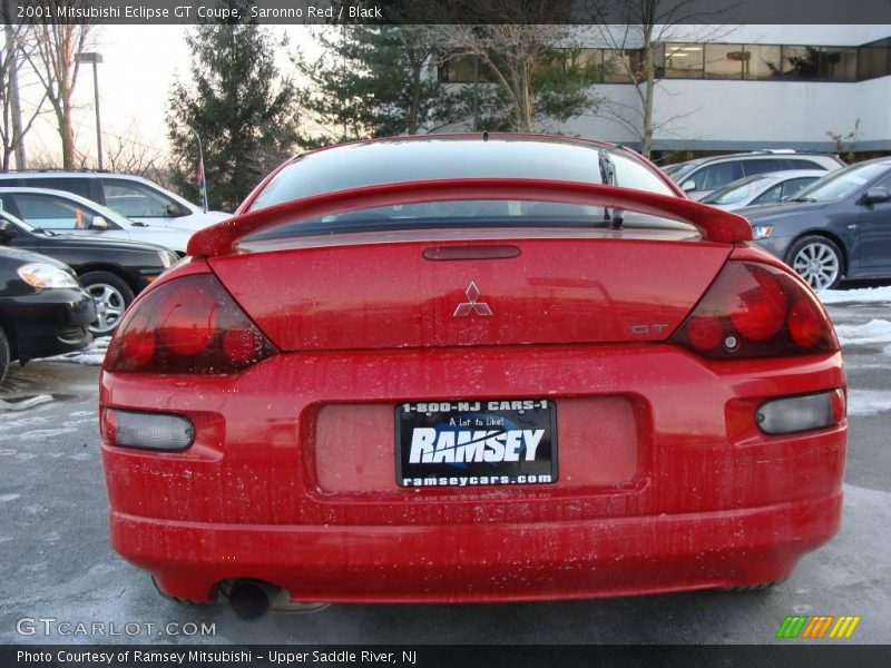 Saronno Red / Black 2001 Mitsubishi Eclipse GT Coupe