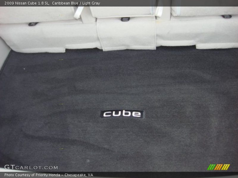 Caribbean Blue / Light Gray 2009 Nissan Cube 1.8 SL