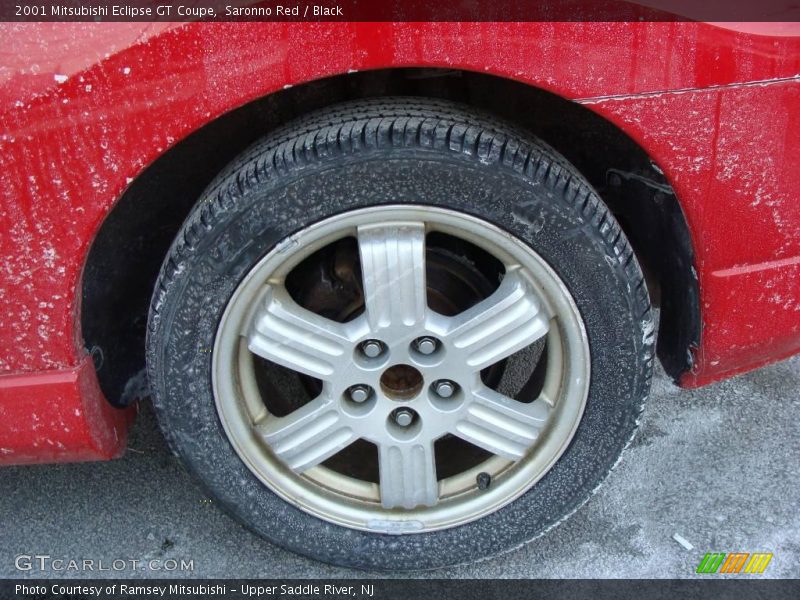 Saronno Red / Black 2001 Mitsubishi Eclipse GT Coupe