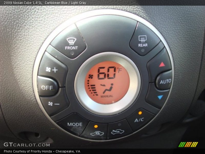 Caribbean Blue / Light Gray 2009 Nissan Cube 1.8 SL