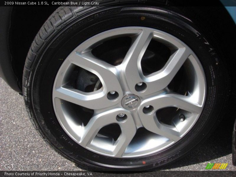 Caribbean Blue / Light Gray 2009 Nissan Cube 1.8 SL