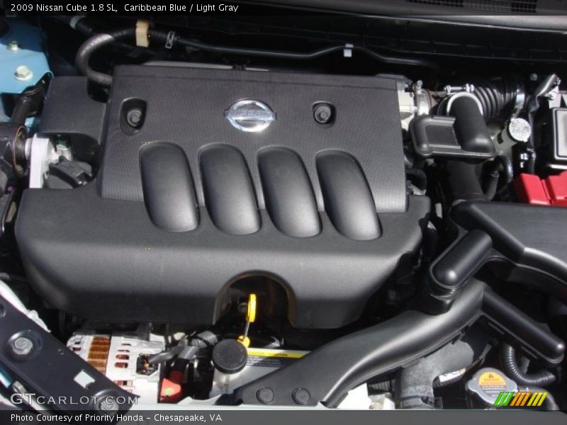 Caribbean Blue / Light Gray 2009 Nissan Cube 1.8 SL