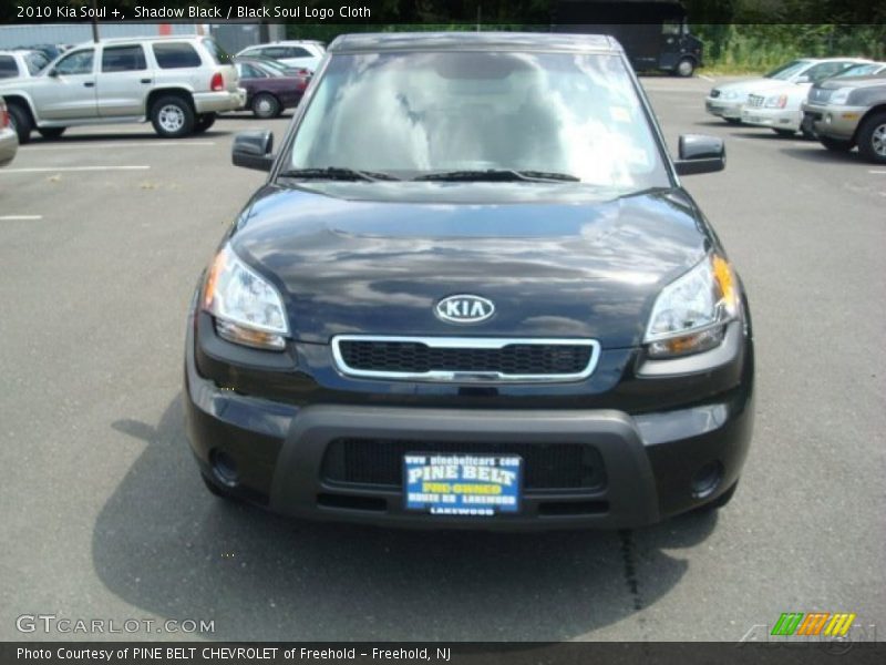 Shadow Black / Black Soul Logo Cloth 2010 Kia Soul +