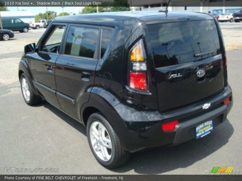 Shadow Black / Black Soul Logo Cloth 2010 Kia Soul +