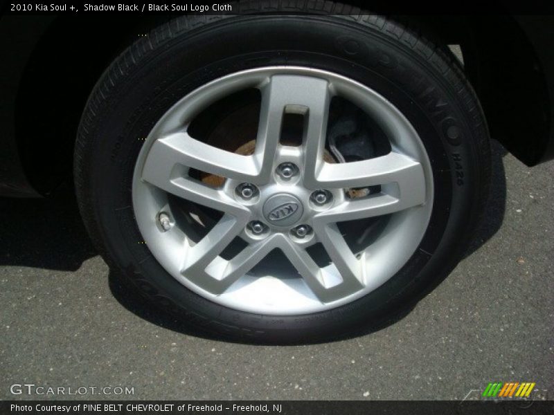 Shadow Black / Black Soul Logo Cloth 2010 Kia Soul +