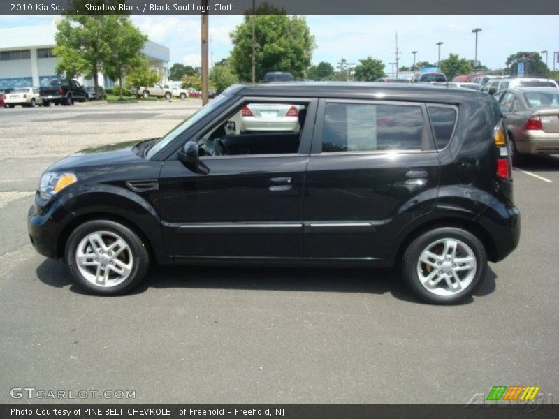 Shadow Black / Black Soul Logo Cloth 2010 Kia Soul +