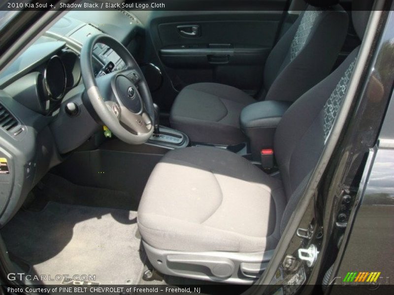 Shadow Black / Black Soul Logo Cloth 2010 Kia Soul +