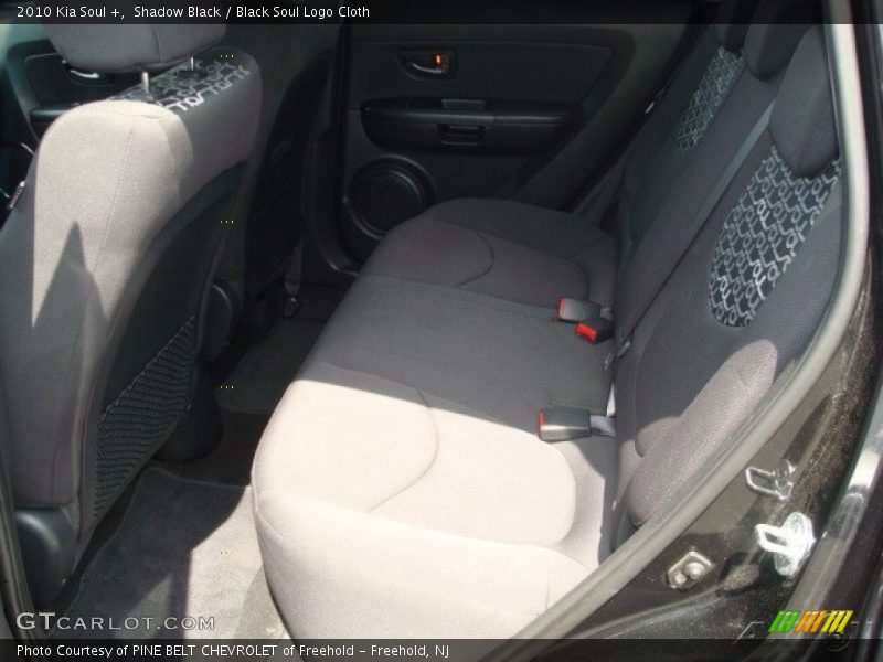 Shadow Black / Black Soul Logo Cloth 2010 Kia Soul +