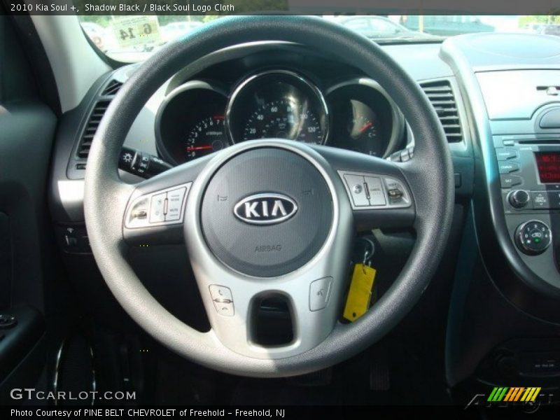 Shadow Black / Black Soul Logo Cloth 2010 Kia Soul +