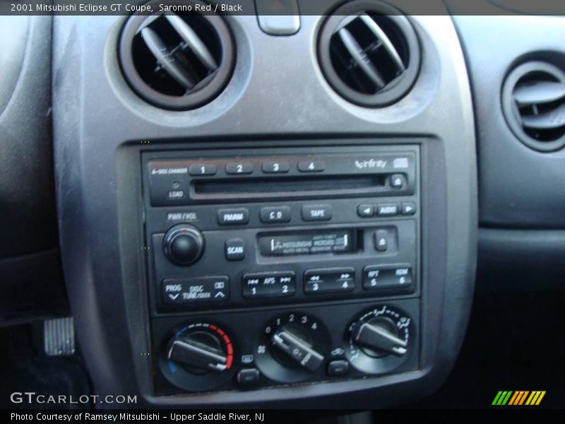 Saronno Red / Black 2001 Mitsubishi Eclipse GT Coupe