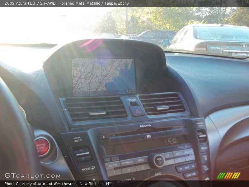 Polished Metal Metallic / Taupe/Ebony 2009 Acura TL 3.7 SH-AWD
