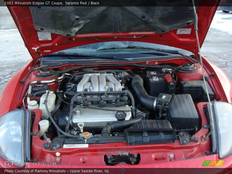 Saronno Red / Black 2001 Mitsubishi Eclipse GT Coupe