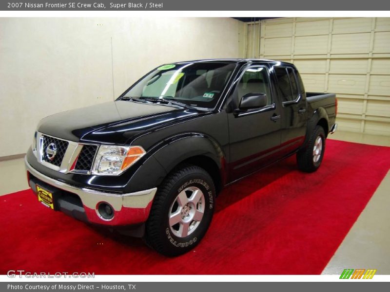 Super Black / Steel 2007 Nissan Frontier SE Crew Cab