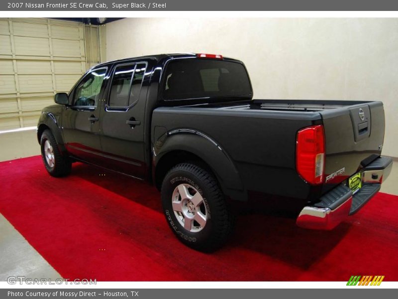 Super Black / Steel 2007 Nissan Frontier SE Crew Cab