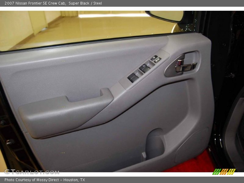 Super Black / Steel 2007 Nissan Frontier SE Crew Cab
