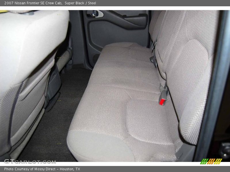 Super Black / Steel 2007 Nissan Frontier SE Crew Cab