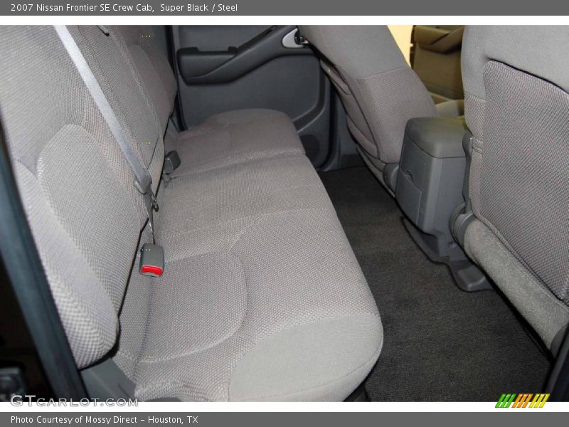 Super Black / Steel 2007 Nissan Frontier SE Crew Cab