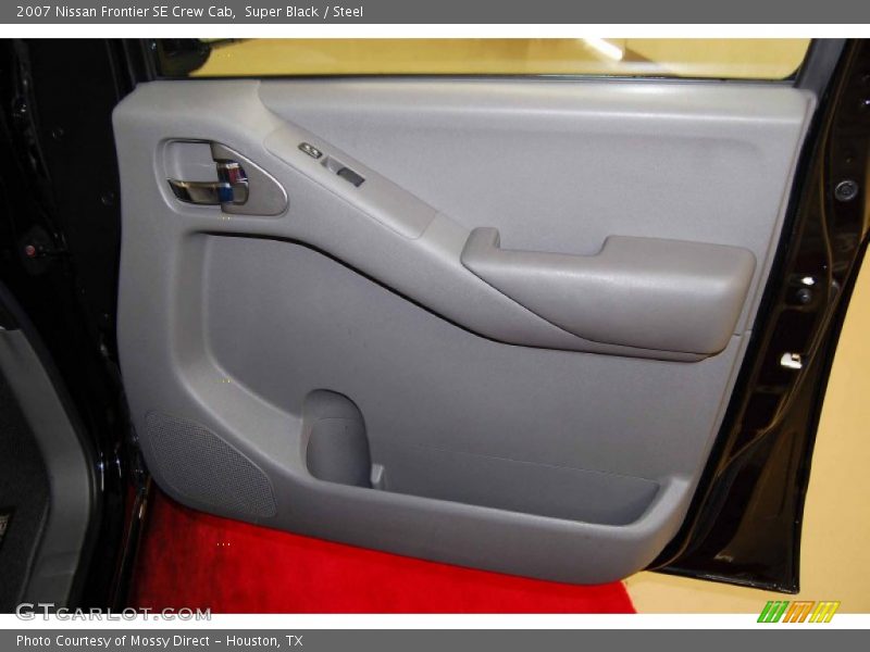 Super Black / Steel 2007 Nissan Frontier SE Crew Cab