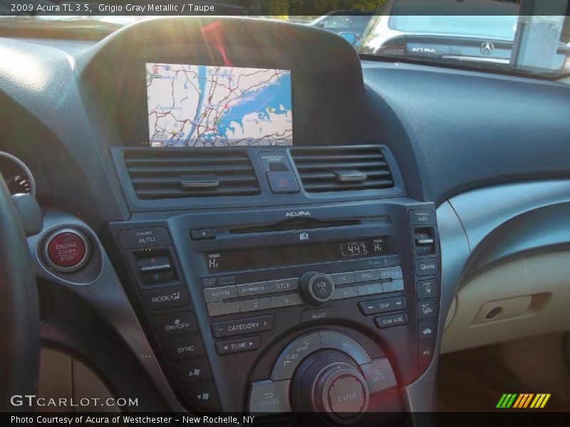 Grigio Gray Metallic / Taupe 2009 Acura TL 3.5