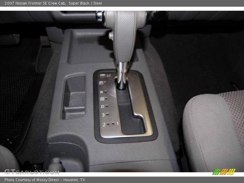 Super Black / Steel 2007 Nissan Frontier SE Crew Cab