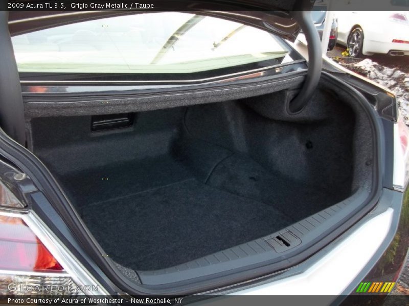 Grigio Gray Metallic / Taupe 2009 Acura TL 3.5