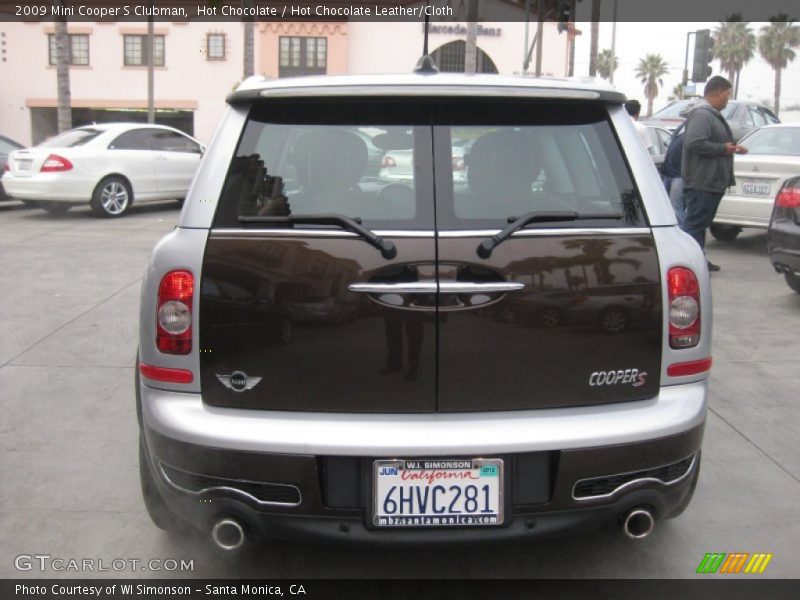 Hot Chocolate / Hot Chocolate Leather/Cloth 2009 Mini Cooper S Clubman