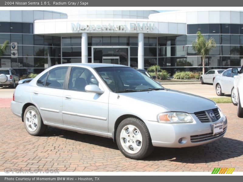 Radium Gray / Sage 2004 Nissan Sentra 1.8 S