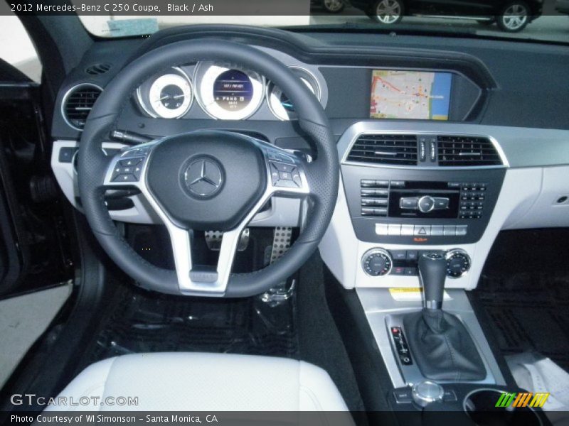 Black / Ash 2012 Mercedes-Benz C 250 Coupe