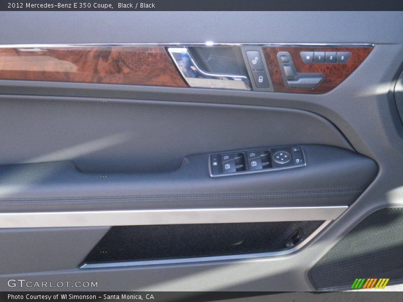 Black / Black 2012 Mercedes-Benz E 350 Coupe