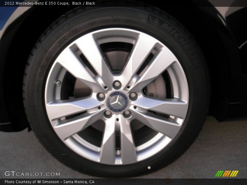 Black / Black 2012 Mercedes-Benz E 350 Coupe