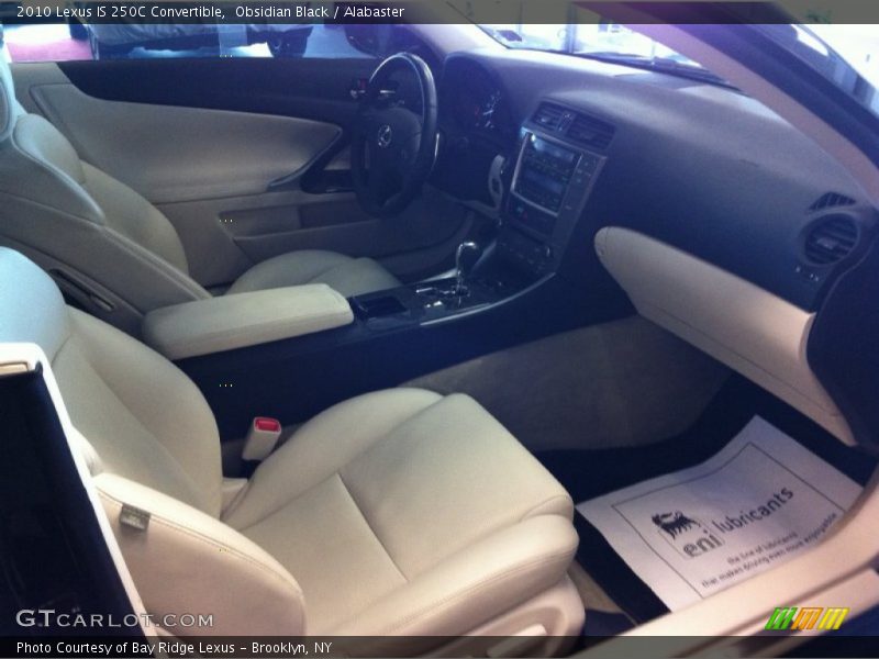 Obsidian Black / Alabaster 2010 Lexus IS 250C Convertible