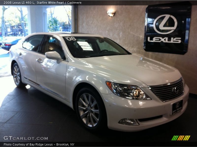 Starfire White Pearl / Cashmere 2008 Lexus LS 460 L