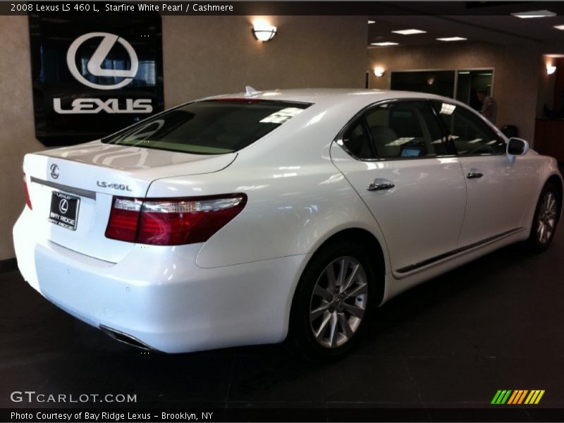 Starfire White Pearl / Cashmere 2008 Lexus LS 460 L