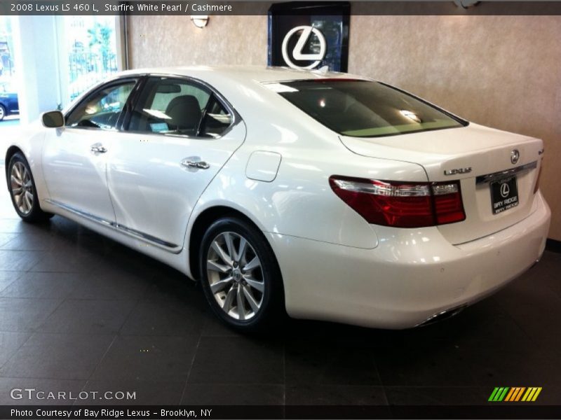 Starfire White Pearl / Cashmere 2008 Lexus LS 460 L