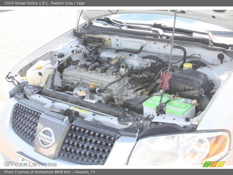 Radium Gray / Sage 2004 Nissan Sentra 1.8 S