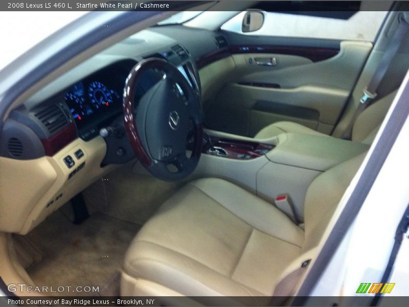 Starfire White Pearl / Cashmere 2008 Lexus LS 460 L