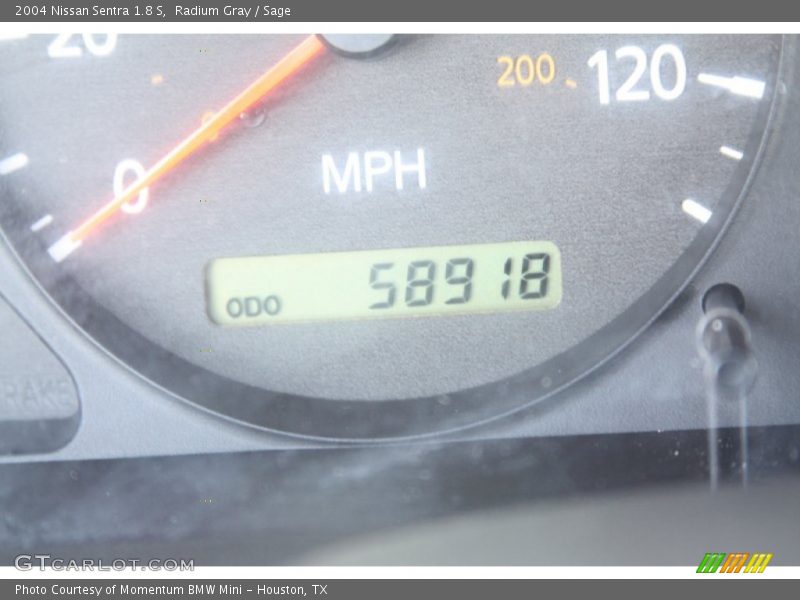 Radium Gray / Sage 2004 Nissan Sentra 1.8 S