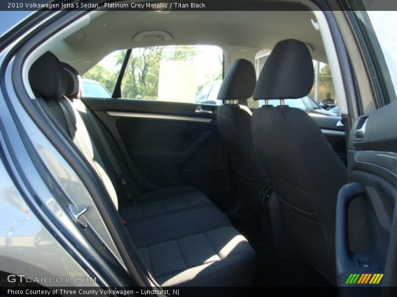 Platinum Grey Metallic / Titan Black 2010 Volkswagen Jetta S Sedan