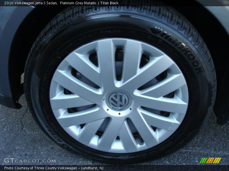 Platinum Grey Metallic / Titan Black 2010 Volkswagen Jetta S Sedan