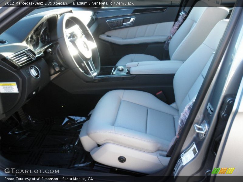 Palladium Silver Metallic / Ash/Black 2012 Mercedes-Benz E 350 Sedan