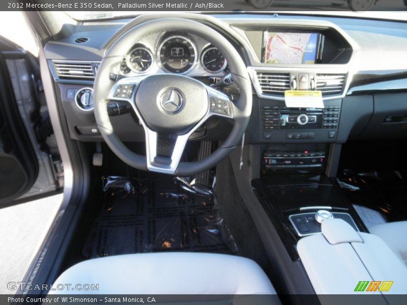 Palladium Silver Metallic / Ash/Black 2012 Mercedes-Benz E 350 Sedan