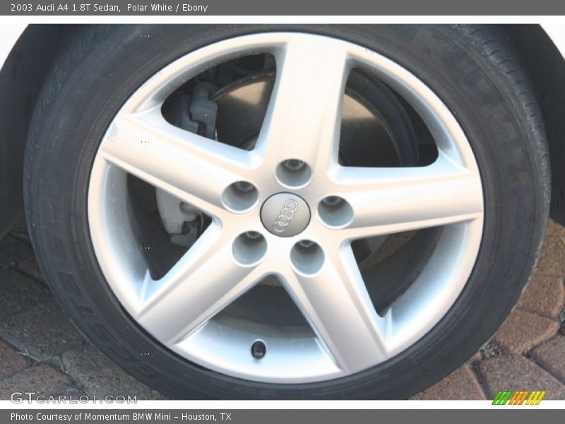 Polar White / Ebony 2003 Audi A4 1.8T Sedan