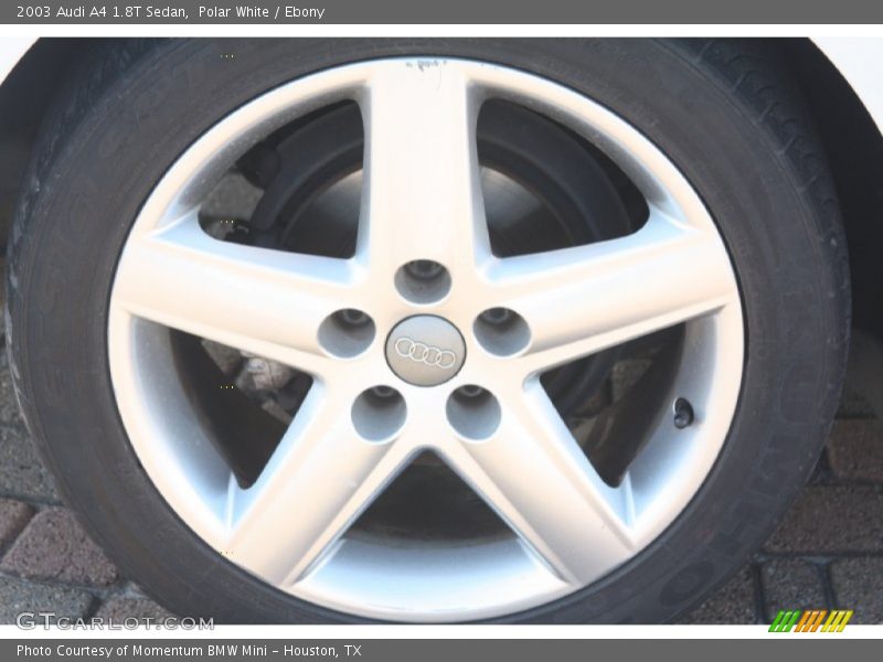 Polar White / Ebony 2003 Audi A4 1.8T Sedan