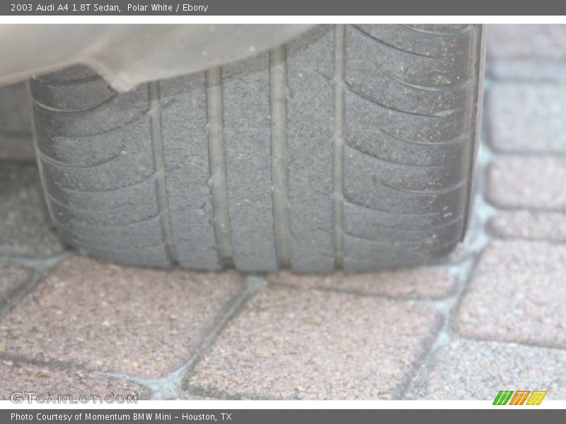 Polar White / Ebony 2003 Audi A4 1.8T Sedan