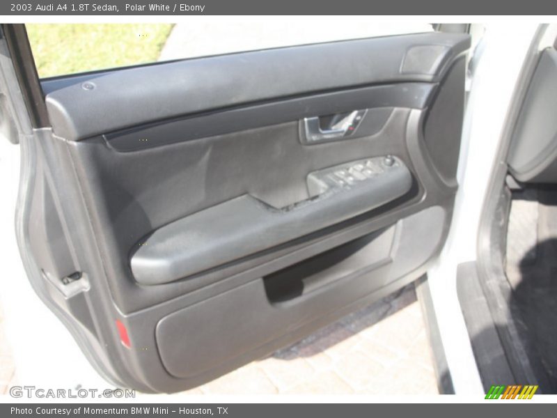 Polar White / Ebony 2003 Audi A4 1.8T Sedan