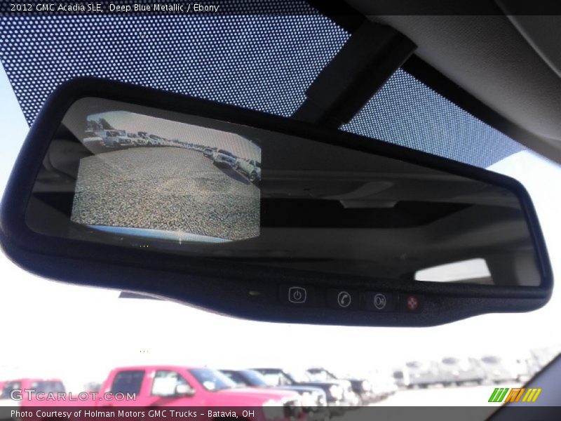 Deep Blue Metallic / Ebony 2012 GMC Acadia SLE