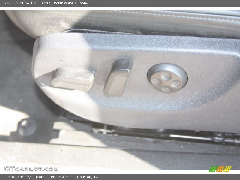 Polar White / Ebony 2003 Audi A4 1.8T Sedan